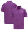 2023 F1 Team Driver's Clothing Racing Sport Polo Shirt Fãs Respirável Roupas de secagem rápida personalizadas para homens e mulheres