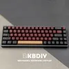 GMK Red Samurai clone keycap oem perfil pbt keycaps preto vermelho 135 tampas -chave definidas para teclado mecânico MX Switch personalizado