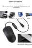 Souris chauffante intelligente pour les mains, filaire, USB, pour l'hiver, pour Gamer, optique ergonomique, 1600DPI, pour ordinateur Pc