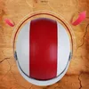 Motosiklet kaskları nokta kask unisex açık yüz cascos jet dümen vintage deri elektrikli scooter cascque retro m l xxl kırmızı siyah