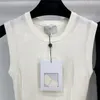 23SS Women Designer Tee Vest dzianki