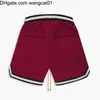 Wangcai01 herr shorts capsu strand basket shorts herrar sommar mesh material andning av svettning kör fitness sport 0314H23