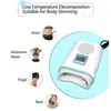 Nouveauté usage domestique Mini gel de graisse Cool Cryo minceur Machine refroidissement congélation cryolipolyse système de refroidissement