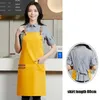 New Apron Custom Women's Men's Kitchen Apron Chef Work Barbecue Restaurant Bar Cafe Beauty Barber Pet Shop Studio Uniform