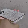 Luxury Full Diamond Phone Case för iPhone 15 14 13 12 11 Pro Max Bling Glitter Plastic Rhinestone Back Shell iPhone15 X Xs XR 8 7 Plus Pretty Designer Cover Lady Girl Girl