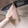 Kitchen Faucets Anti-grease Wipping Rags Efficient Super Absorbent Microfiber Cleaning Cloth Home Washing Dish Towel