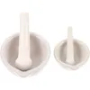 Bowls 2 Sets Of Grinding Bowl Seasoning Crush Pot Garlic Pestle Household