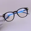 2024 10% Rabatt auf Luxusdesignerin neuer Sonnenbrille für Männer und Frauen 20% Rabatt auf Brownie Round Plate Myopia Rahmen Mode koreanische Ultra-Licht-Brillen TB-813