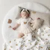 Kissenbezug Bebe Kinderbettschutz Stoßstangenkissen Bär geborenes Baby, Kleinkind Kinderbett umgebende seitliche Schlafkissen aus Baumwolle