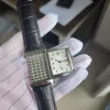 27x46mm Orologio Reverso nuovo quadrante a specchio Ultra sottile 3978480 Acciaio inossidabile Quarzo giapponese OROLOGI DA UOMO DONNA Orologio da polso impermeabile di alta qualità regalo per gli amanti 06