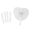 Objets décoratifs Figurines 30pcs Éventail Pliant en Papier en Forme de Coeur Rond Coeur Décoration Murale Cadeau de Fête de Mariage pour Invités Anniversaire Anniversaire DIY 230314