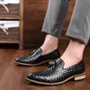 Nya mäns casual mules moccasins mode slip-on läder skor lägenheter tofs skor skor män skor brittisk stil klänningskor loafers