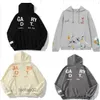 Men's Hoodies Sweatshirts Hoodie Designer Galleryes Depts Gary Painted Graffiti Used Letters Printed Loose Fashion Men and Womenldm9sum31ir4