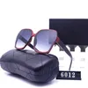 Top-Luxus-Designer-Sonnenbrillen 20 % Rabatt auf Overseas Street Shooting Travel Fashion Glasses 6012