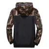 Men's Jackets Men's Casual Hooded Bomber Jacket Wind Breaker Spring Autumn Thin Camouflage Hoodies Men Outdoor Youth Fashion Men Top 230313