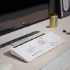 Klawiatura komputerowa mini tablica tablicy pisma hartowane szklane biuro biznesowe kasowane notatka