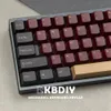 GMK Red Samurai clone keycap oem perfil pbt keycaps preto vermelho 135 tampas -chave definidas para teclado mecânico MX Switch personalizado