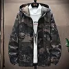 Men s jackor 2023 Spring Windbreakers Casual Hooded Jacket Cool Waterproof Coat Male Outerwear Clothing Plus Size 5xl 230313