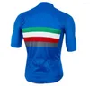 Racing Jackets 2023 Fashion Cycling Jersey Short Sleeve Men Professional Outdoor Mountain Bike Clothing Bicycle Clothes Shirt