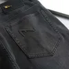 Jeans pour hommes Designer Casual Pantalons Luxe Broderie Lavage Hommes Femmes Hip-Hop À La Mode Jambe Droite Fermeture Éclair Contrôle D'accès Noir Pantalon De Survêtement Lâche taille 42 BEYM