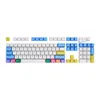 Nwe Pbt Backlit Double Shot OEM 104 Key Keycaps Set Profile Keycap DIY Custom Cute for MX Cherry Switch Game Mechanicla Keyboard