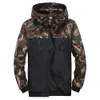 Men's Jackets Men's Casual Hooded Bomber Jacket Wind Breaker Spring Autumn Thin Camouflage Hoodies Men Outdoor Youth Fashion Men Top 230313