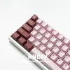 GMK Darling clone keycap oem perfil pbt keycaps rosa vermelho 127 tampas -chave definidas para o teclado mecânico teclado mx switch personalizado