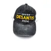 5 Colors Desantis Party Supplies Cap Cotton -Breathable 2024 Baseball Hat