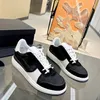 Designer sneakers oversized casual schoenen lederen luxe fluwelen suède dames espadrilles trainers vrouwen flats veter upplatform 1978 w289 06