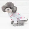 Hondenkleding mode schattige shirts kleding lente zomer jurk vest huisdelkleding t-shirt voor kleine grote kat chihuahua