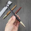 Stylos à gel Chine Stylo à bille en bois traditionnel fait à la main Signature en cuivre de couleur naturelle pour les entreprises comme cadeau de luxe 3 couleurs Option