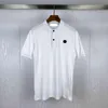 Chemises pour hommes T-shirts été créateur de mode lettre broderie chemise hommes vêtements pierres courtes île 888ss 2023