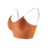 Yoga Outfit Sports Top Bra Without Underwire Women's Tube Female Underwear Girls Bralette Seamless Bras For Women Gym