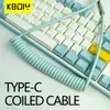 Стученная кабельная проволочная клавиатура для проволоки C для GK61 Anne Pro 2 TM680 RK61 Fizz K617 SK61 GH60 FL680 NJ80 Tester68