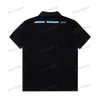 Xinxinbuy Men Designer Tee T Shirt 23SS 2054 Letter Print Polo Short Sleeve Cotton Women Black White Red S-3XL