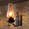 Wall Lamps Retro Industrial Style Nordic Mediterranean Creative Personality Restaurant Wrought Iron Aisle Bar Lantern Lamp