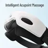 Oogmassager Verwarmde oogmassager 16D Compressie Massage Oogmasker Met muziektrillingen voor migraine droge ogen oog spanning donkere cirkels verlichting 230314