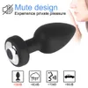 Vibradores Olo 10 Frequency Butt Plug Anal Plug Vibrator Massagem Próstata Brinquedos sexuais para homens homens Gay Produtos adultos Controle remoto sem fio 230314