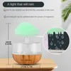 Luftfuktare Desktop Rain Cloud Firidifier Relax Aromaterapy Lamp USB Rain Sound Diffuser 280 ml Färgglad nattljus för hem 230314