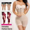 Taille Tummy Shaper HEXIN femmes minceur corps Shaper sans couture bout à bout Body Push Up Shapewear sous-vêtements Corset Fajas Colombianas taille Train 230314