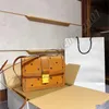 Lederen schouderriem schouders tas schouders tas stamp handtassen vrouw klassiekers gesp geworden kruistassen koppeling bakken hobo portemonnees