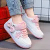 Flat Shoes Sneakers Baby Girls Toddler Fashion Casual Lightweight Leather Soft Sole Sport Running Children's Shoes P230314