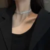 Choker High-value Elegant Design Female Clavicle Chain Personality High-end Simple Titanium Steel Fashion Necklace For Women