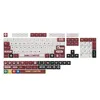 Profil XDA PBT Famicom keycaps Commutateurs MX personnalisés Keycap blanc pour claviers de jeu mécaniques Capuchon anglais 134 touches