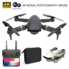 E58 Quadrotor Drone Taşınabilir Kit WiFi FPV Geniş Açılı HD 4K Kamera Katlanabilir Kol RC Quadcopter Dronları X Pro RTF Dron GPS