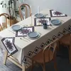 Table Cloth Scandinavian Style Rectangular Runner Manteles Decoration Wedding Dining Room Nape De