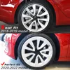 4 PCS Cub Cap Performance Substituição Roda Cap Rim Cover Hubcap Full Cover Acessórios para Tesla Model 3 19 Polegada 2020 2021 2023