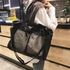 Evening Bags Big Soft Leather Bag For Women Large Capacity Crocodile Travel Handbag High Quality Casual Shopper Female Vintage Hobo Retro