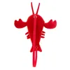 Creative New Plush Backpacks Crayfish Plush Toy Shoulder Bag Cute Girl Cartoon Messenger Bag