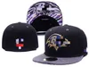 Chapeaux de créateurs Chapeau ajusté Snapbacks Logo de l'équipe de basket-ball Lettre réglable Casquettes Sports Plein air Broderie Coton Bonnets entièrement fermés Cuir flex Hat Mix Order